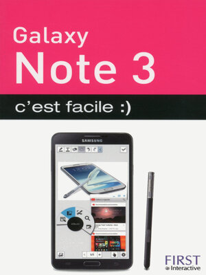 cover image of Galaxy Note 3 c'est facile